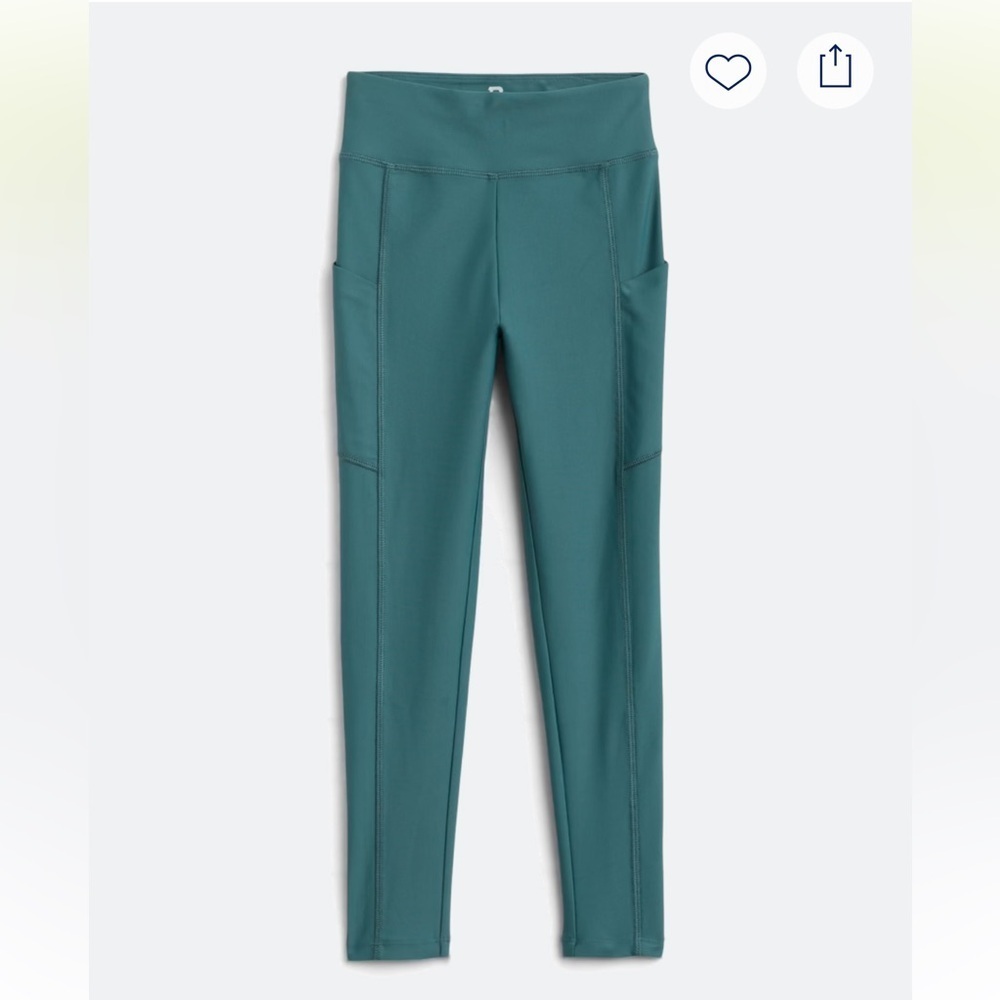 Kids Teal Leggings
